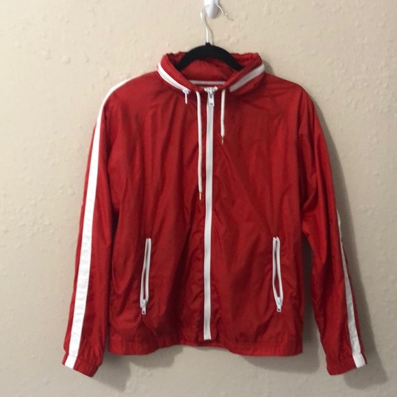 Vintage Red Windbreaker - Picture 1 of 7